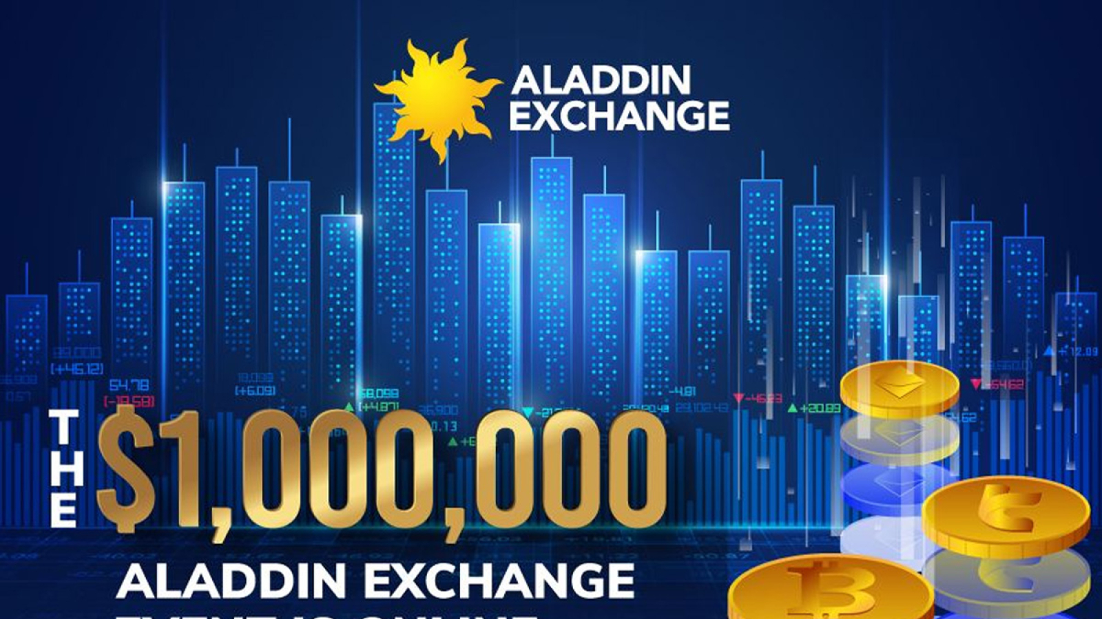 Aladdin Exchange Epic $1,000,000 Event Is Open for the Public