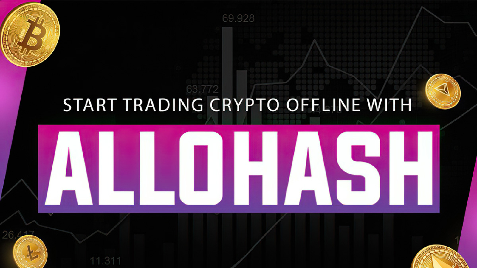 Start Trading Crypto Offline with  AlloHash