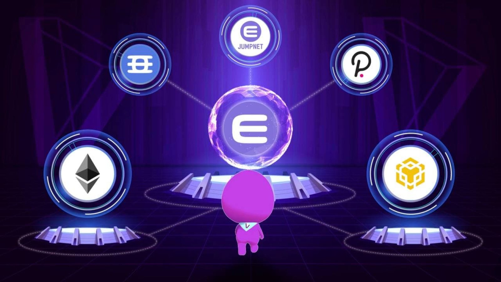 Dvision Network Collaborates With Enjin to Expand Its Metaverse to Five Different Blockchains