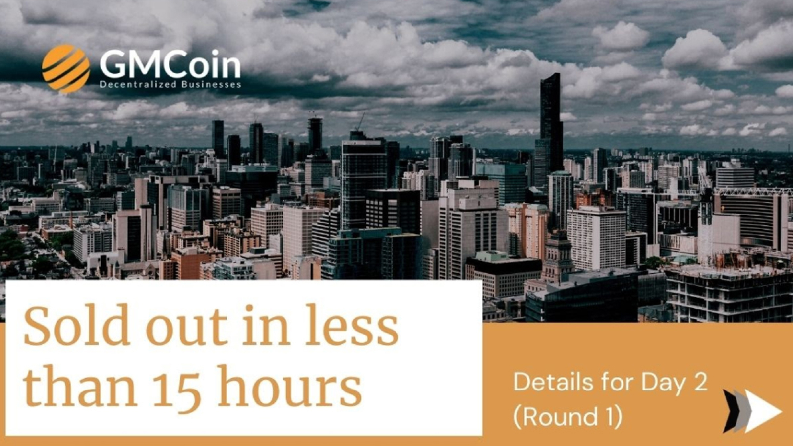 Gone In Less Than 15 Hours, $GMCoin With 100% Success On Day 1 Of 1st Round, Don't Miss Day 2