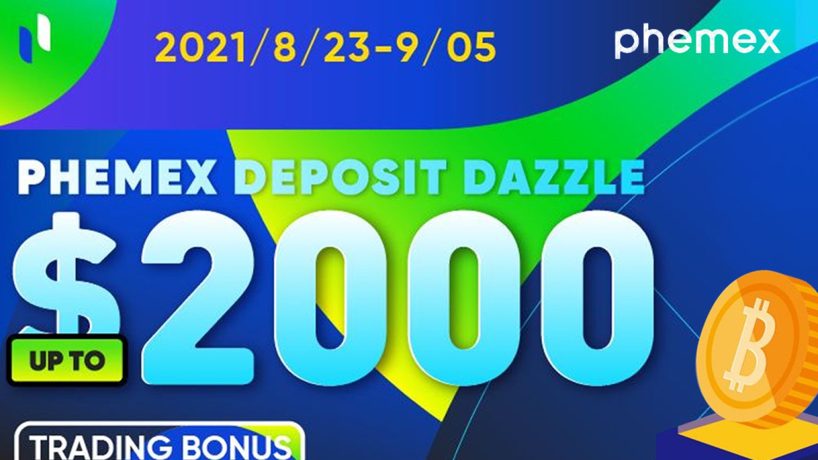 Phemex Deposit Dazzle is Here. What Rewards Can You Win?