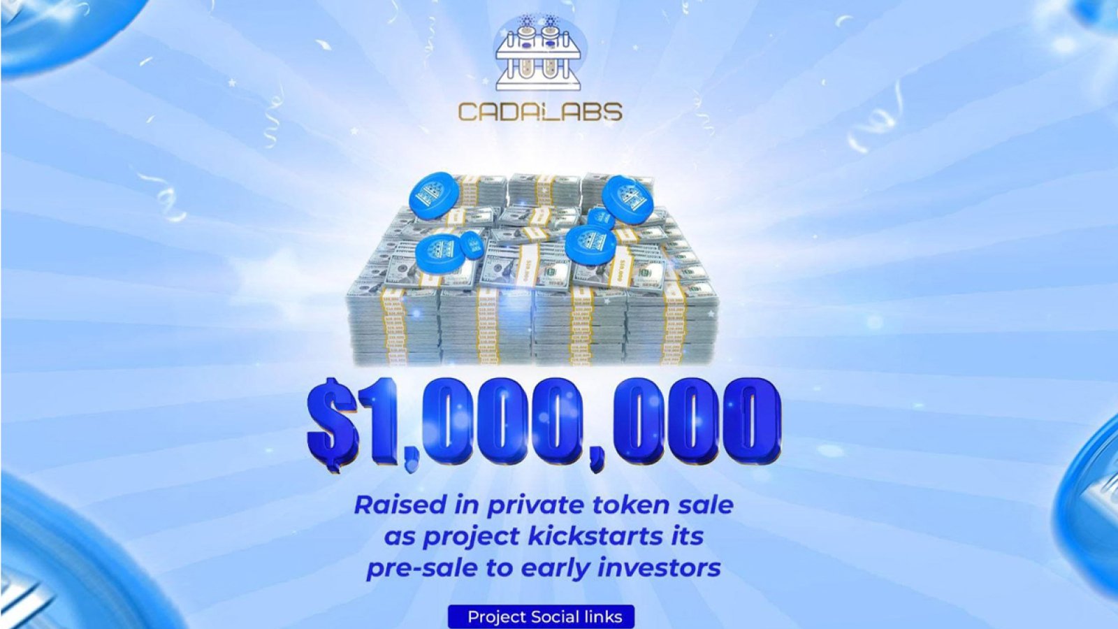 Cadalabs Project Kickstarts CALA Token Pre Sale After a Successful $1m Private Token Sale