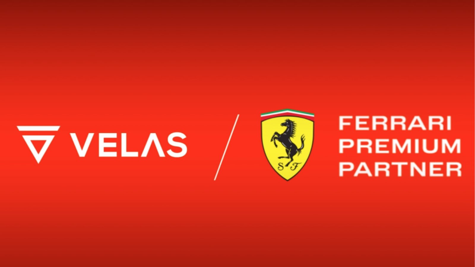 Velas Powers into Formula 1 with Multi-Year Scuderia Ferrari Partnership 