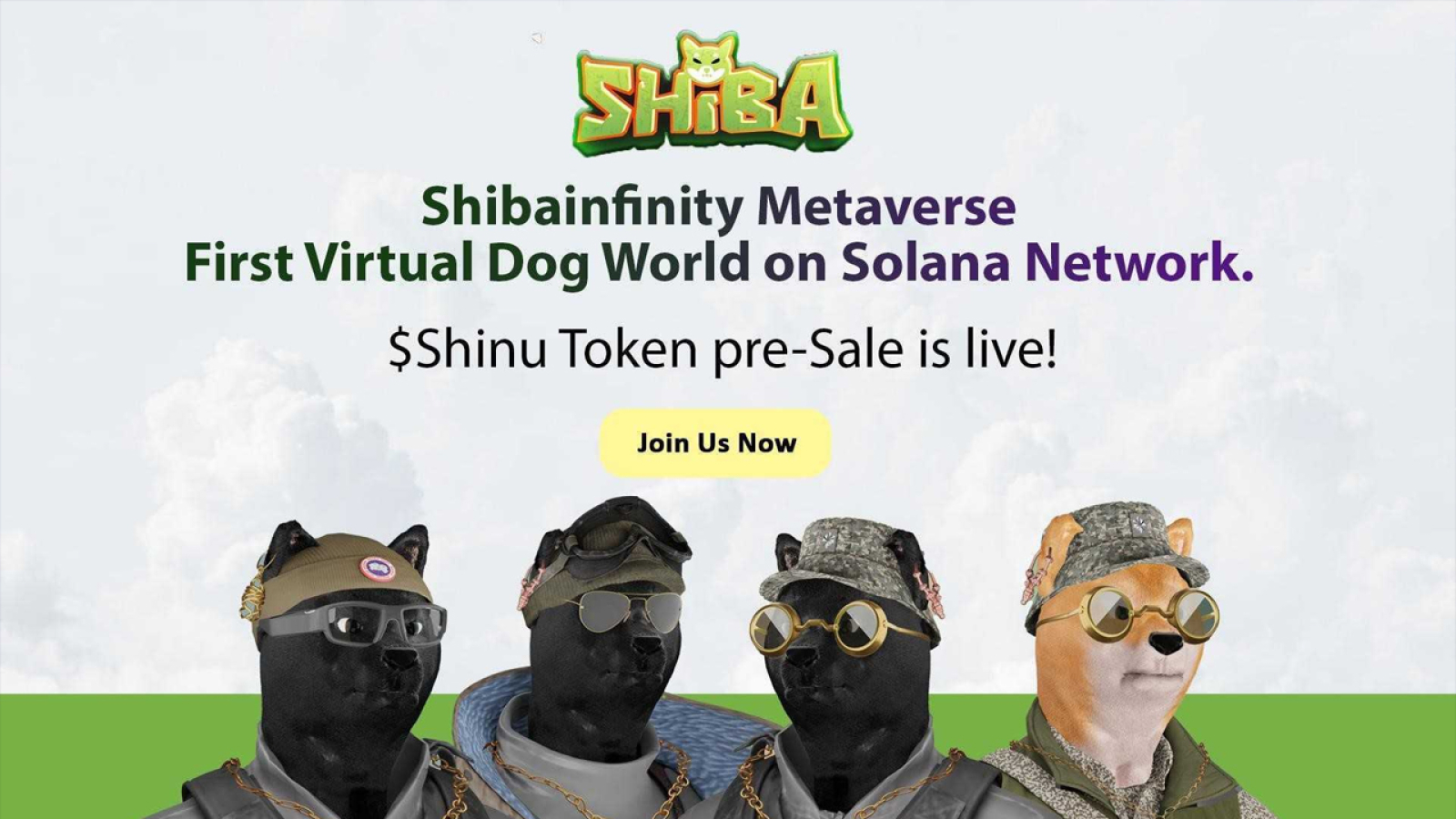 Shibainfinity - First Dog Metaverse on the Solana Ecosystem Begins Its Token Pre Sale