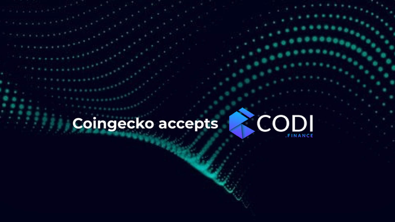 $CODI Is Listed On Coingecko