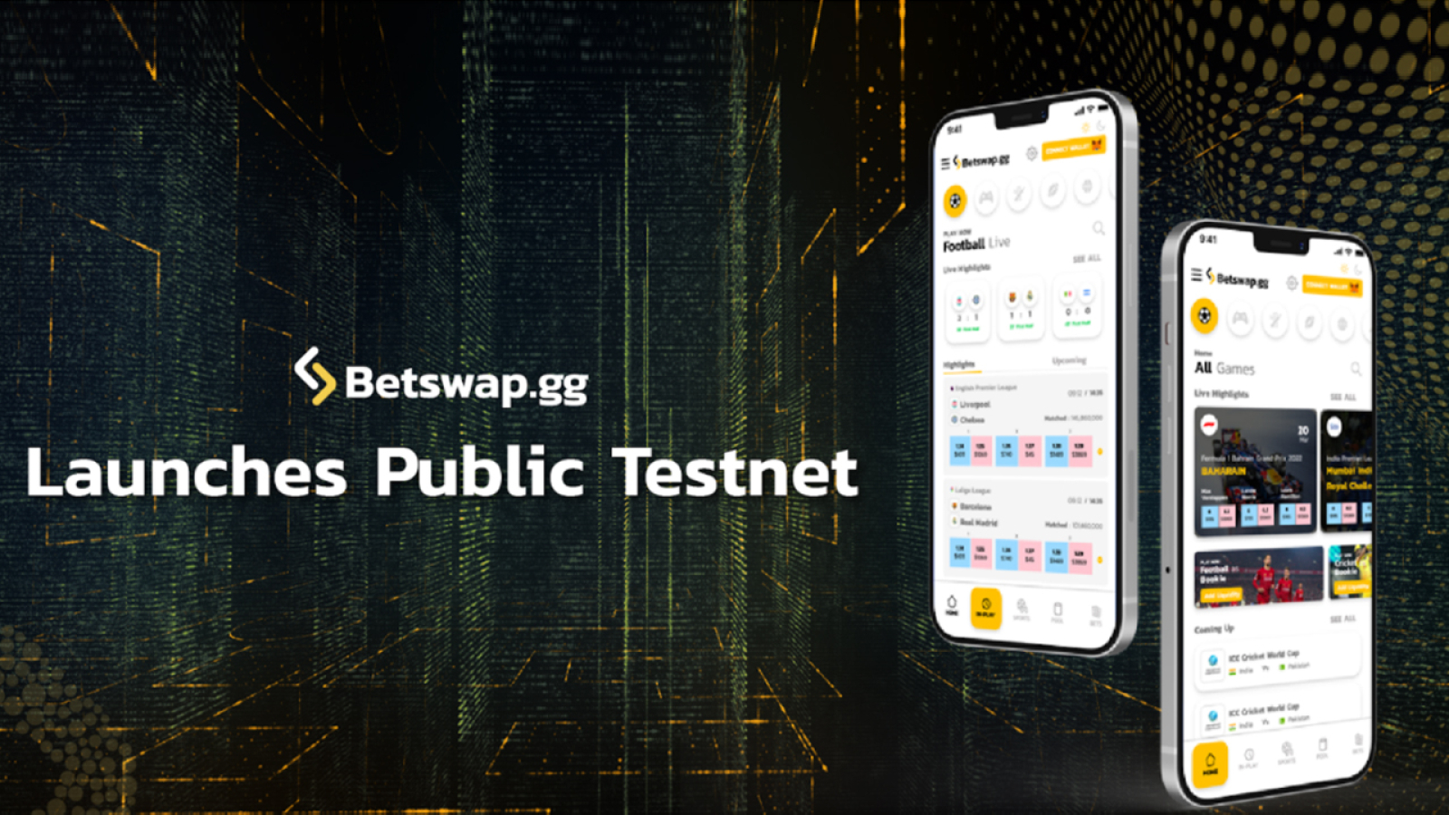 Betswap.gg  Launches Public Testnet - Decentralized Sports Betting Marketplace