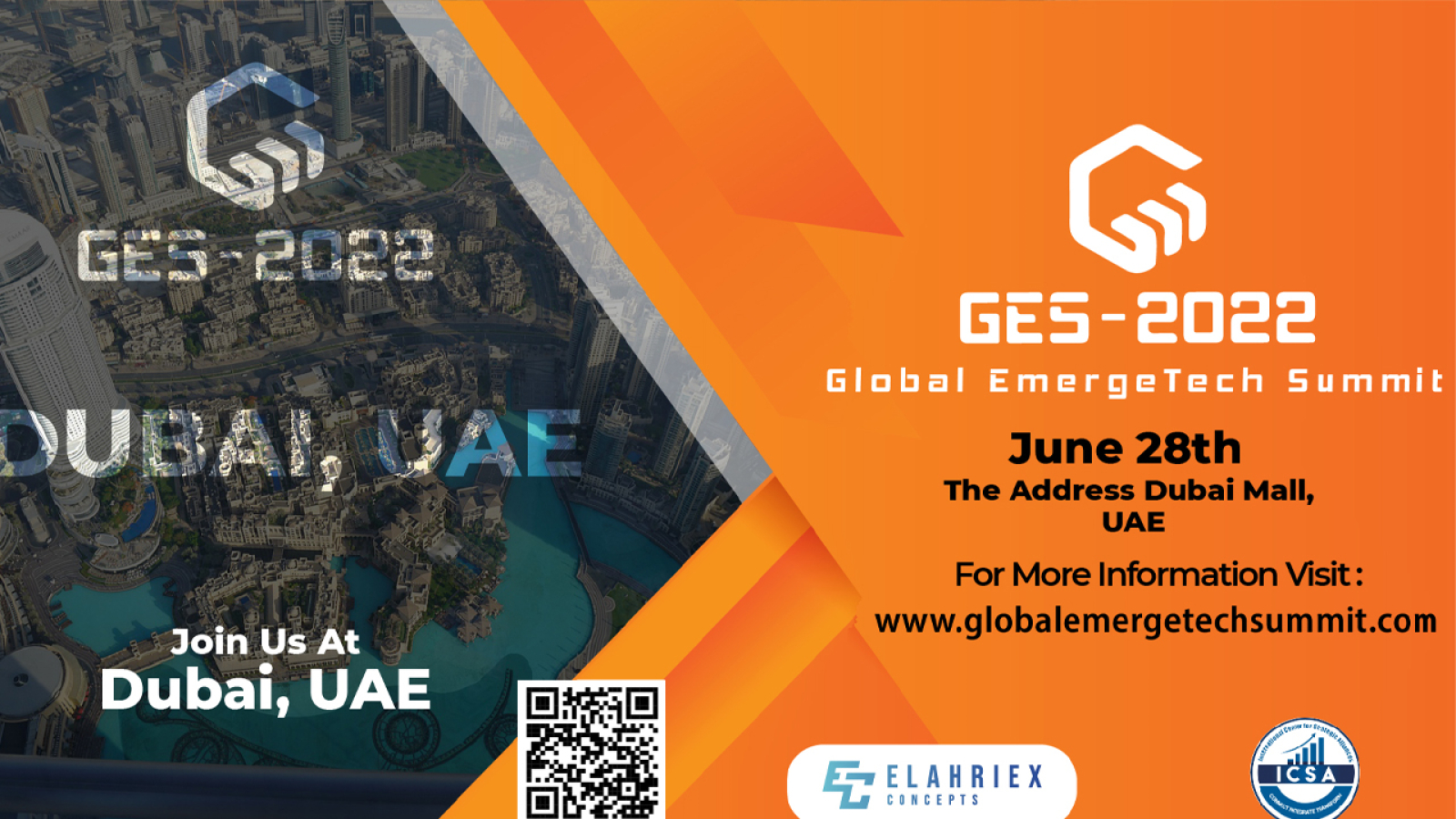Global EmergeTech Summit – 2022 | Emerging Technologies and Their Potential Impact to Create New Experiences | June 28th – Dubai, UAE | Hybrid Summit