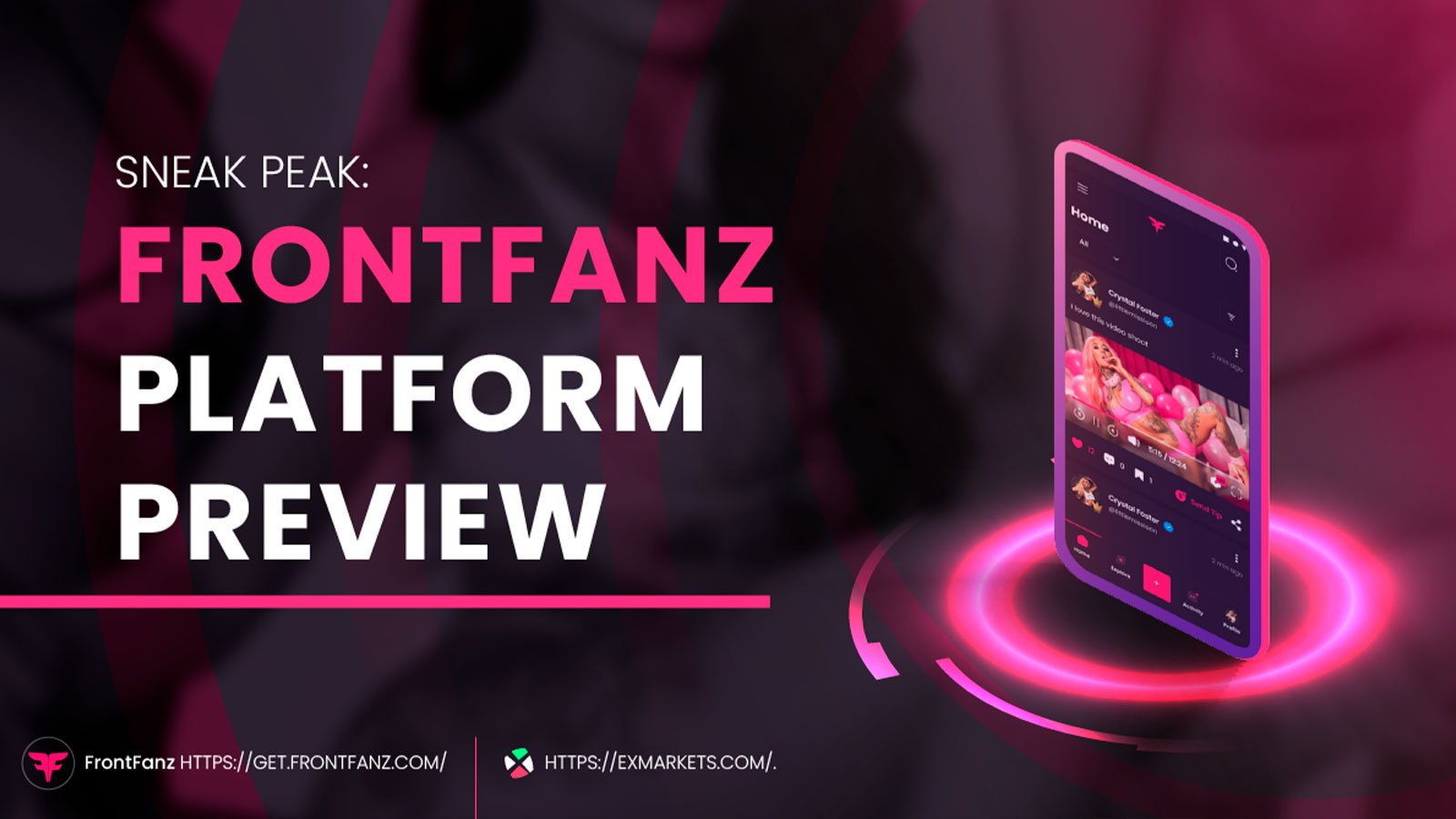 FrontFanz- the New MATIC Sensation Shows A Glimpse Of Its Platform