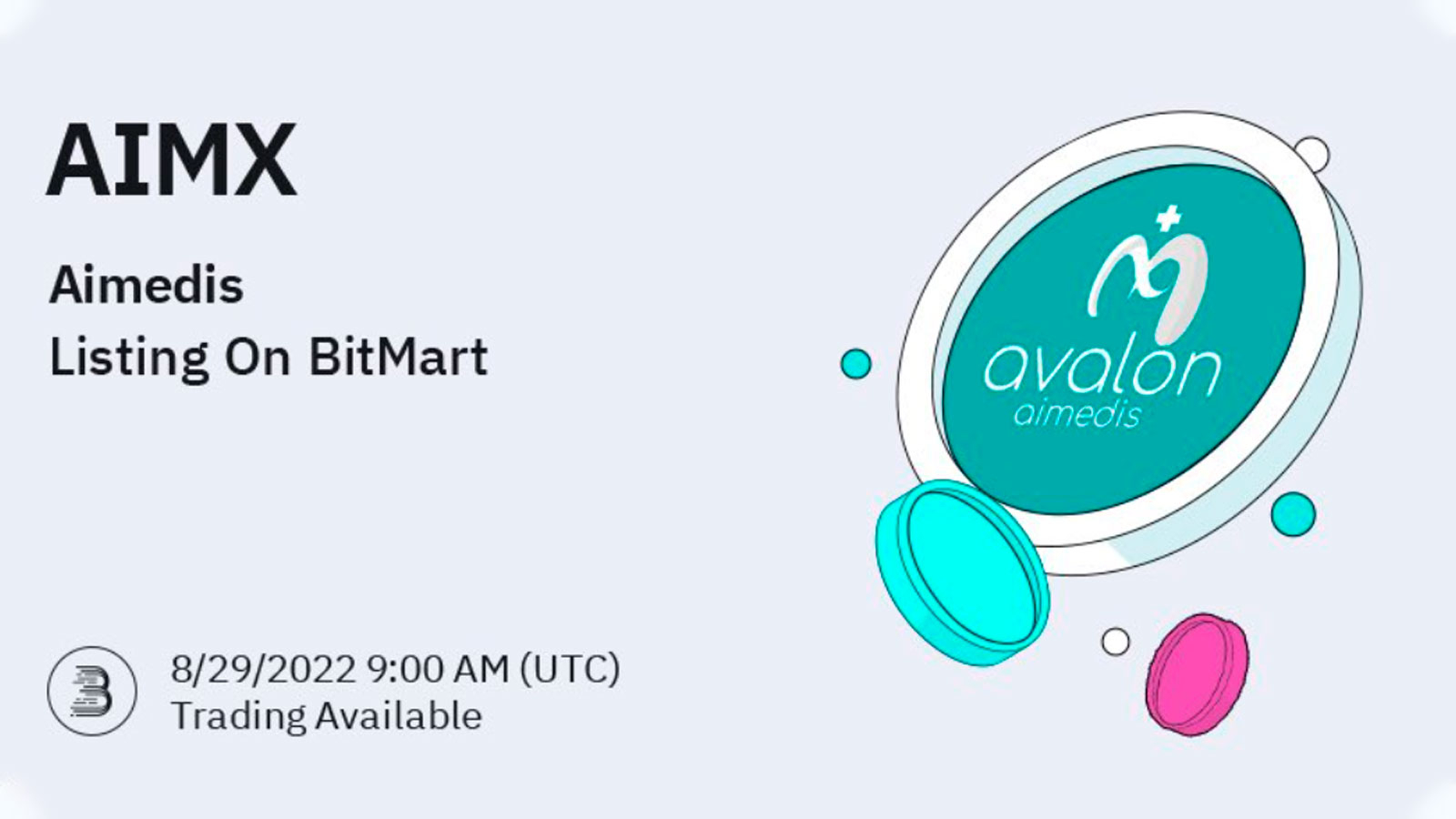 Aimedis Token AIMX Now Traded in BitMart
