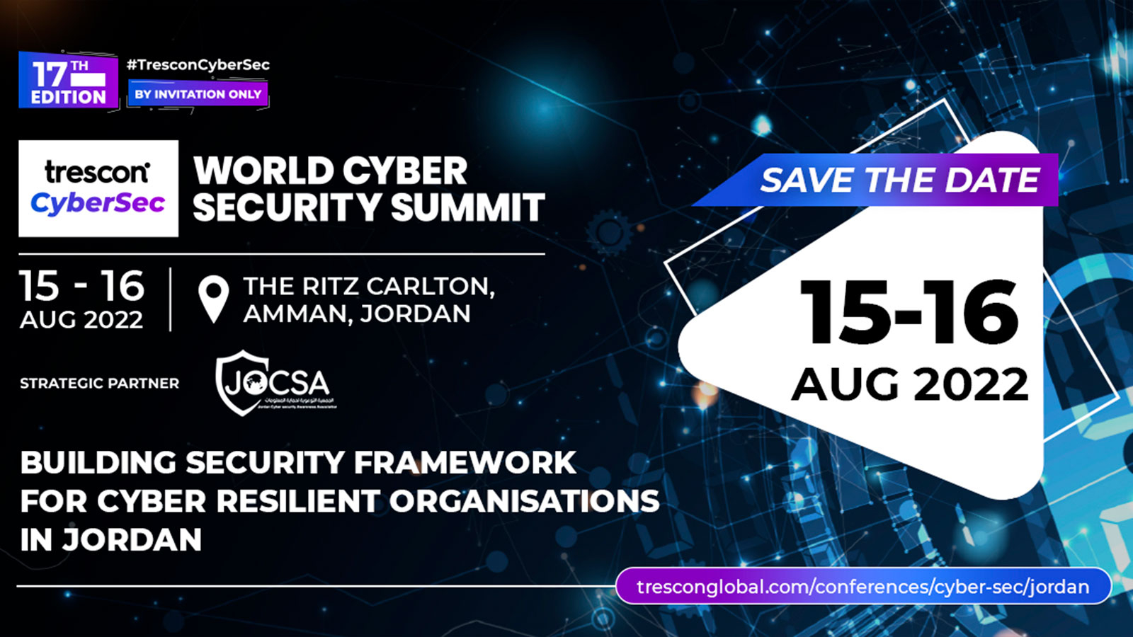 Battle Against Cyber Threats to Be Addressed by Cyber Security Visionaries at #WCSSJordan