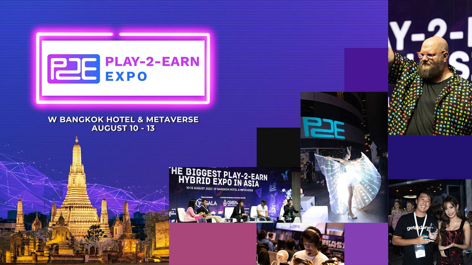 Work Hard, Play Hard: Play-2-Earn Expo’s Thrilling Debut in Bangkok and Metaverse