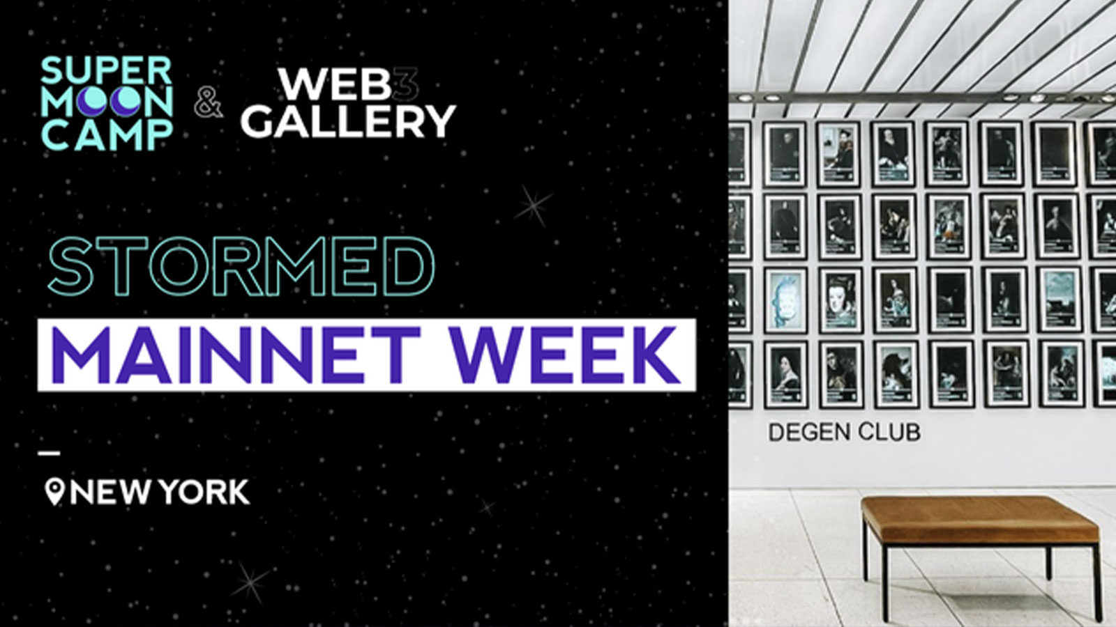 Supermoon Camp and The Web3 Gallery’s Mainnet Gala Hits Roaring Success