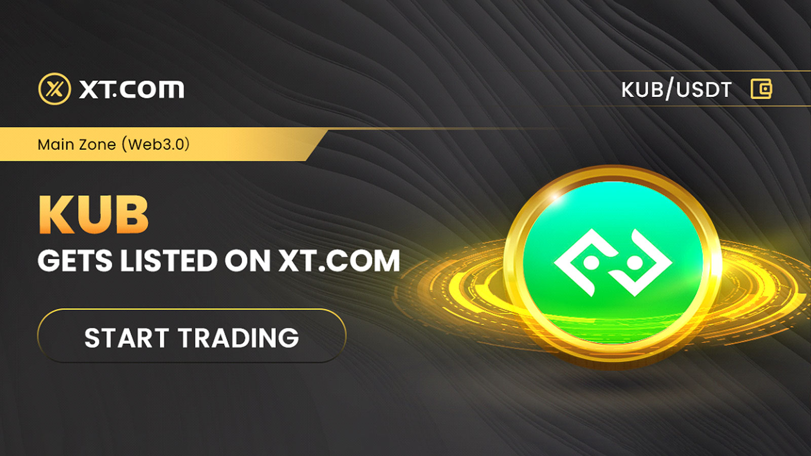 XT.COM Lists KUB in Its Main Zone