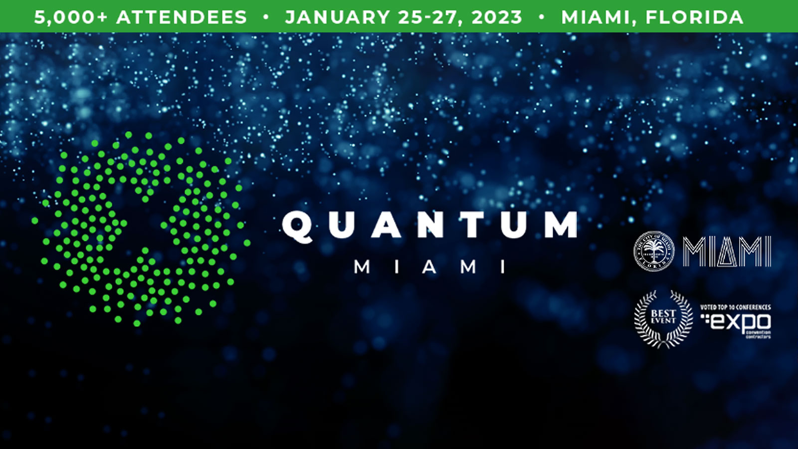 The ‘Quantum Miami’ Conference Turns The Heat Up On Crypto Winter From January 25-27th, During Miami Blockchain Week