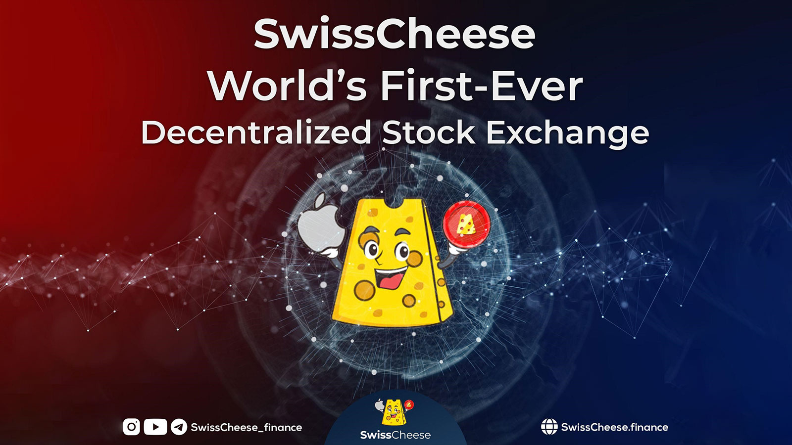 Swisscheese - World’s First-Ever Decentralized Stock Exchange