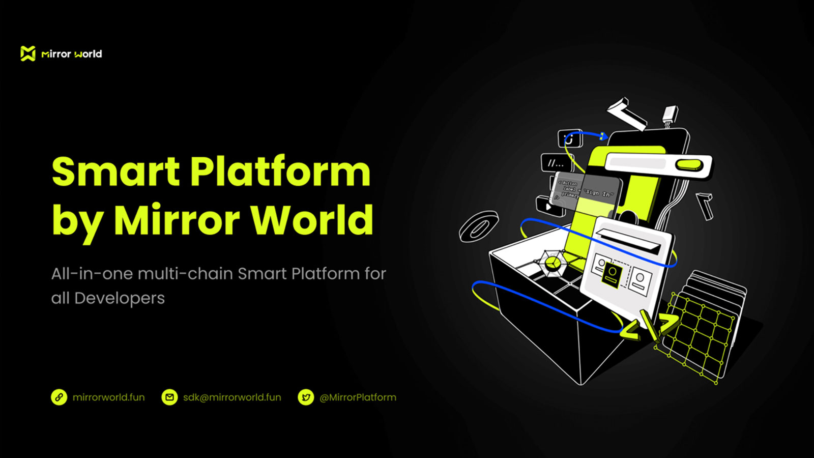 Mirror World Leads New Era of Blockchain Application and Gaming Development With the First All-In-One Multi-Chain Smart Platform