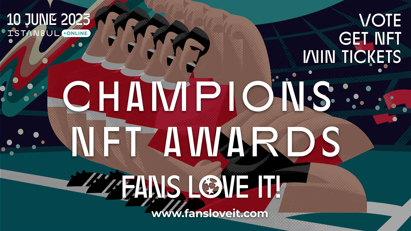 FANS LOVE IT! Conference Announces the Start of Entries for the CHAMPIONS NFT AWARDS Contest