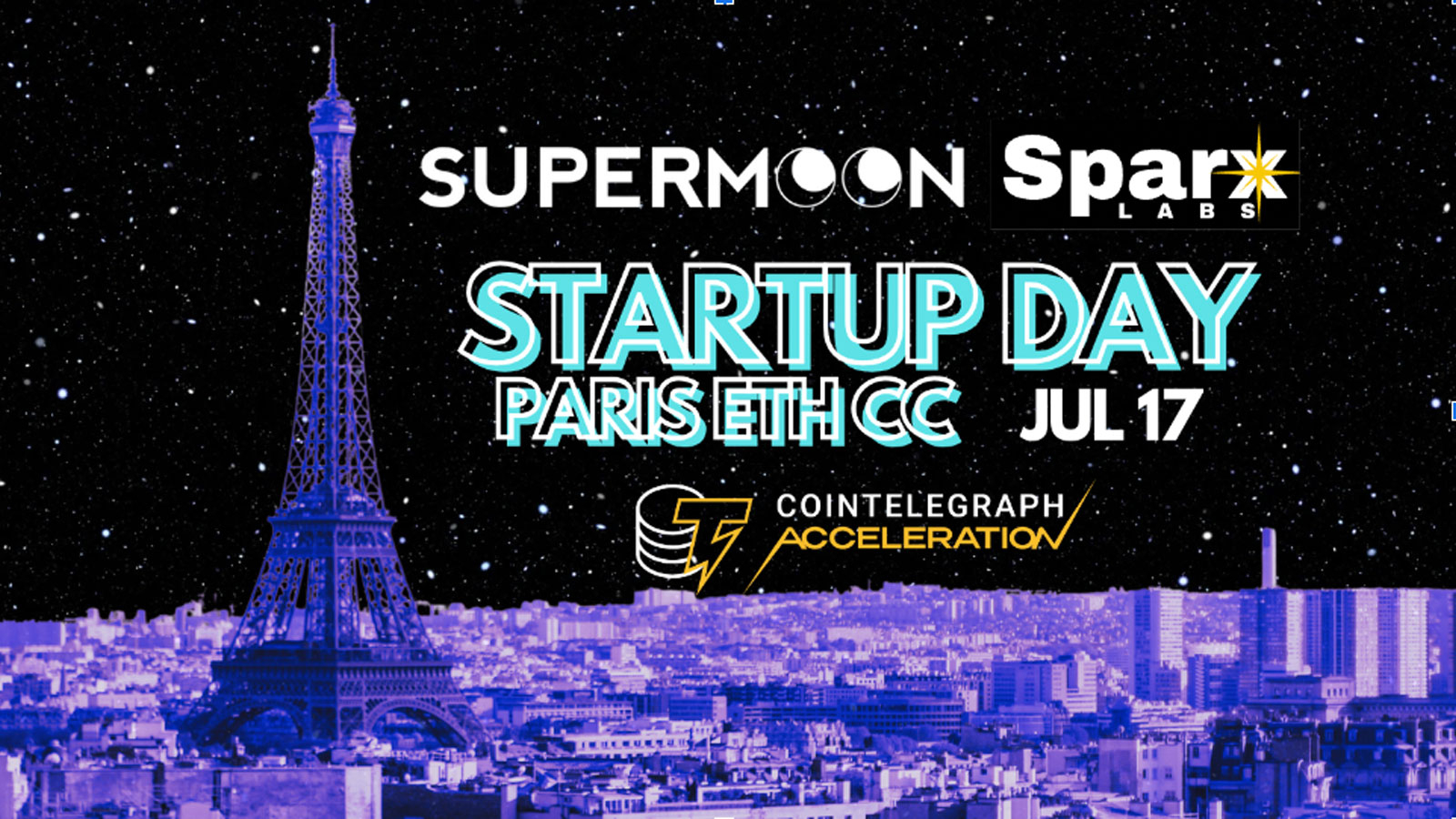 Supermoon and Sparx to Gather Top-Tier Startups and Investors at Startup Day Paris EthCC