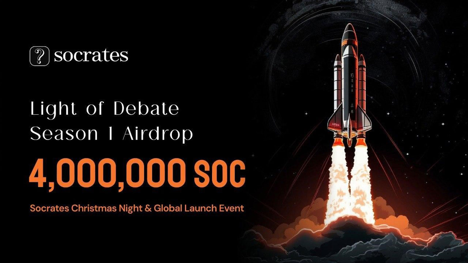 Socrates Unveils Major Airdrop Campaign to Incentivise Engagement with High-Quality Content