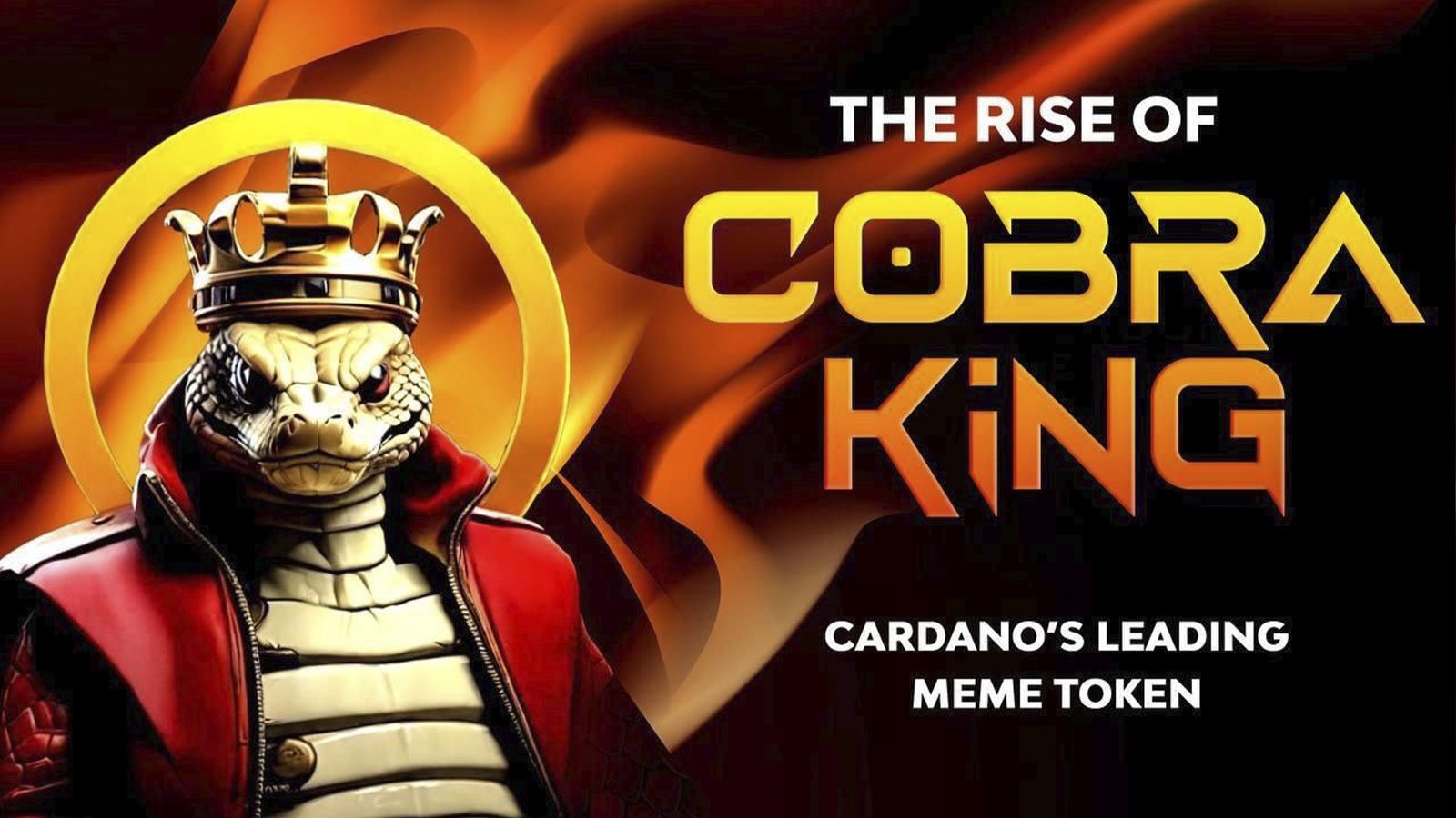 Cobraking Emerges as the King of All Snek Memes on Cardano Blockchain, Achieving Unprecedented 5000% Price Surge within Hours of Launch
