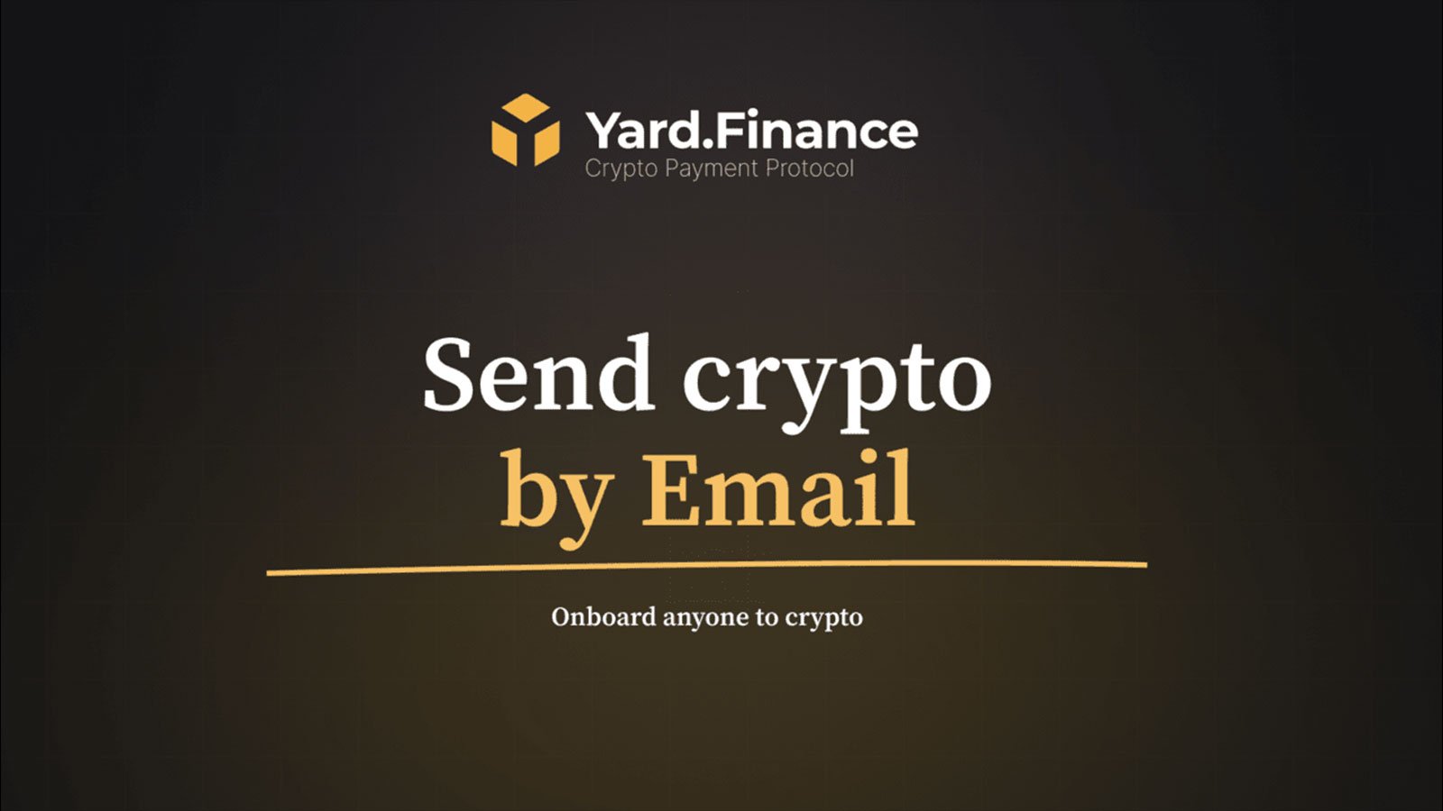 YARD Finance, a Crypto Payment Protocol, Exits Stealth Mode and Opens Access for Early Users