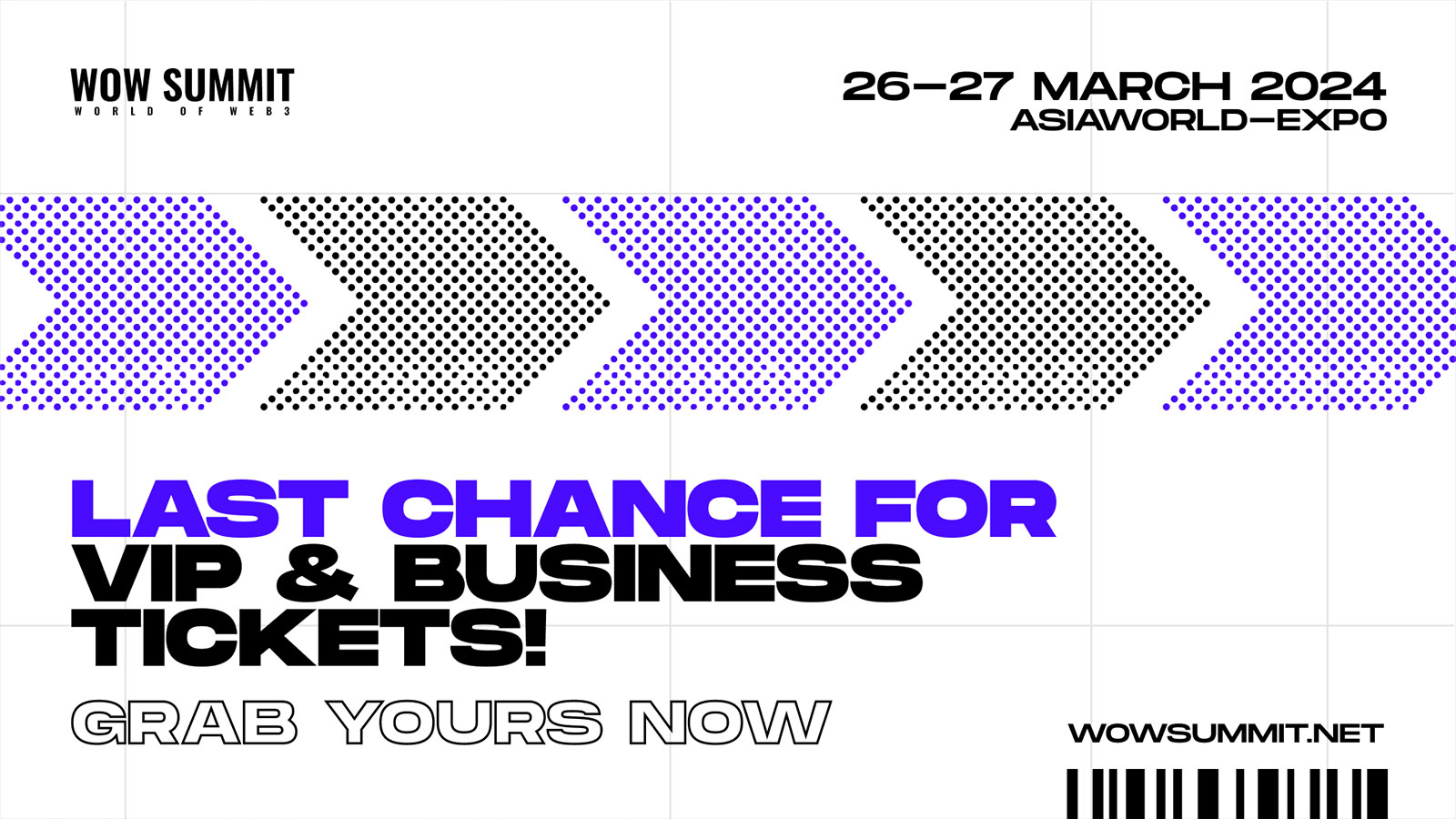 WOW Summit Hong Kong VIP and Business Networking Tickets Selling Fast!