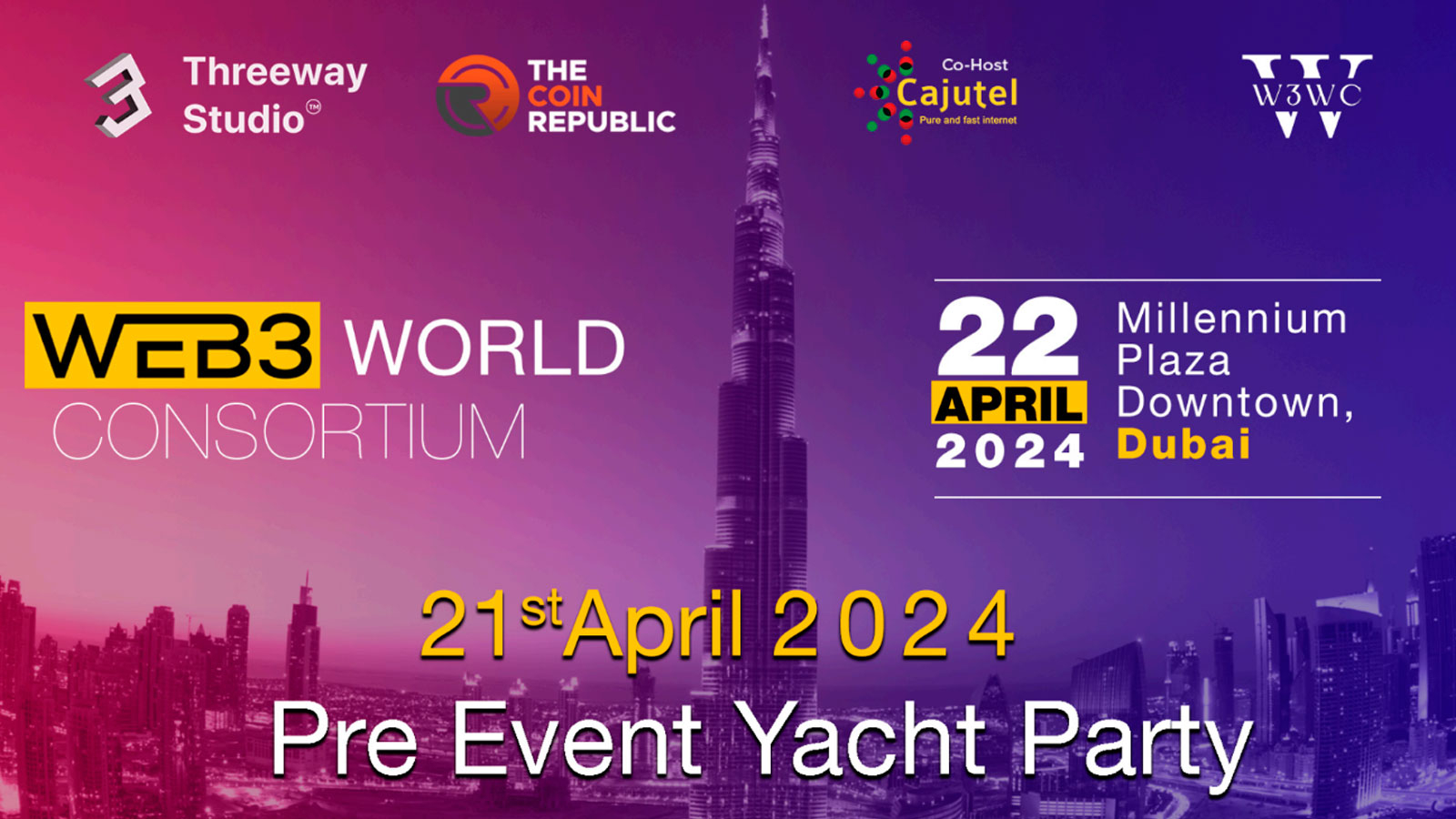 W3WC Dubai Event: Where Visionaries Unite for Web3’s Tomorrow