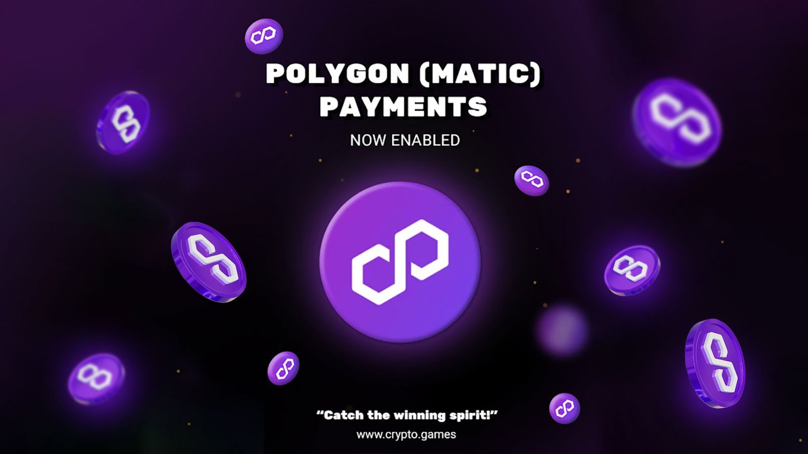 CryptoGames Integrates Polygon (MATIC) for Enhanced User Experience