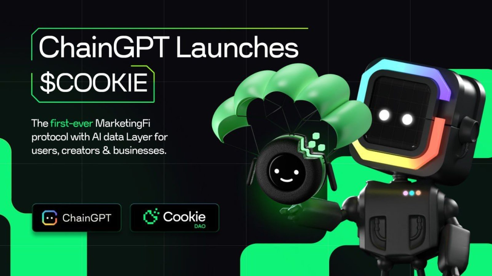 ChainGPT Pad Launches $COOKIE to Introduce ‘MarketingFi,’ a Transparent, Decentralized, and User-Centric Approach to Marketing