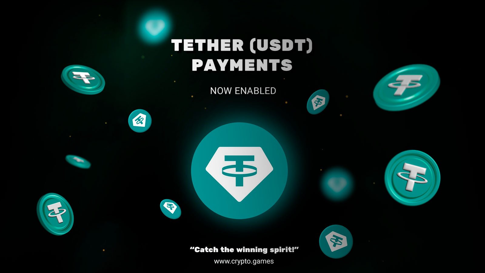 CryptoGames Takes the Lead in Crypto Gaming with Tether (USDT) Integration and Bitinvestor Partnership