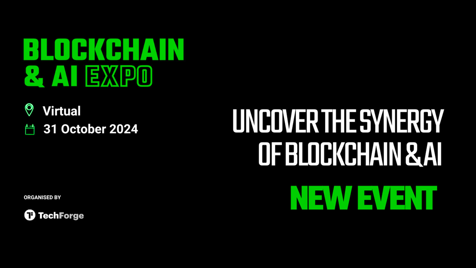 Explore the synergy of blockchain and AI at the brand new virtual Blockchain & AI Expo 2024