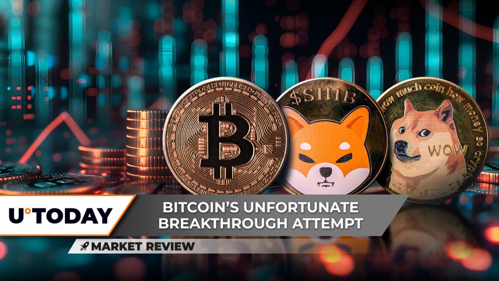 $70,000 Breakthrough Eludes Bitcoin, What's Next? Shiba Inu (SHIB) Escapes Downtrend, But Will Dogecoin (DOGE) Breakthrough?