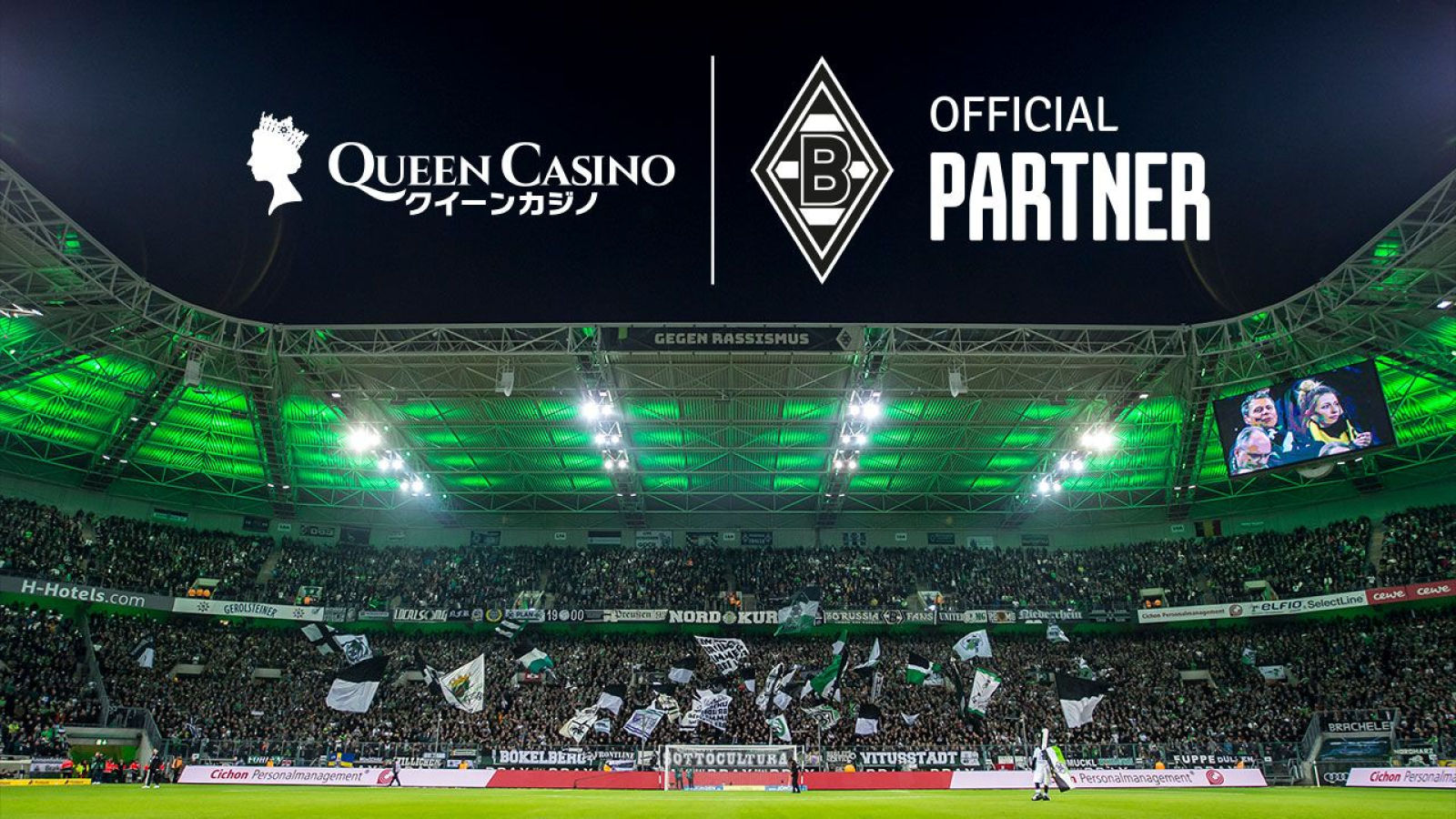 Queen Casino Embarks on a New Journey in Online Gaming as Official Partner of Borussia Mönchengladbach