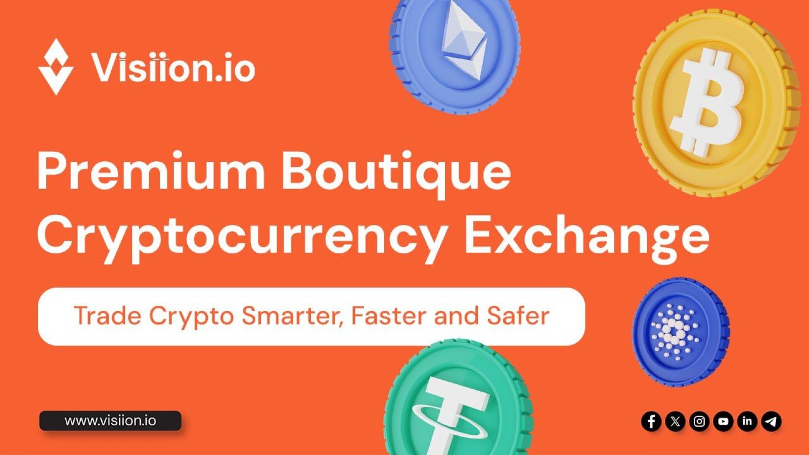 Visiion.io Presents Its New Boutique Exchange to Simplify Crypto Trading for All