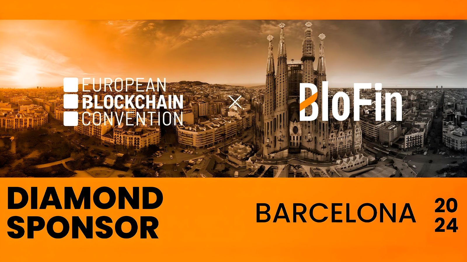 BloFin Announced as Diamond Sponsor for European Blockchain Convention 2024 in Barcelona