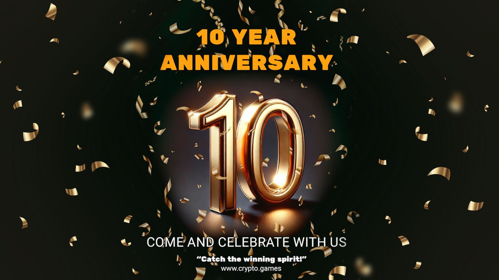 CryptoGames Celebrates 10th Anniversary with Exciting Events and New Opportunities