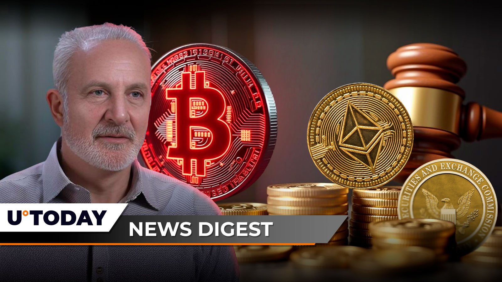 Bitcoin Journey Ends with Heavy Losses, Peter Schiff Says; SEC Signals That Ethereum Is Not Security, Shiba Inu Suffering from 'Tremendous' FUD: Crypto News Digest by U.Today