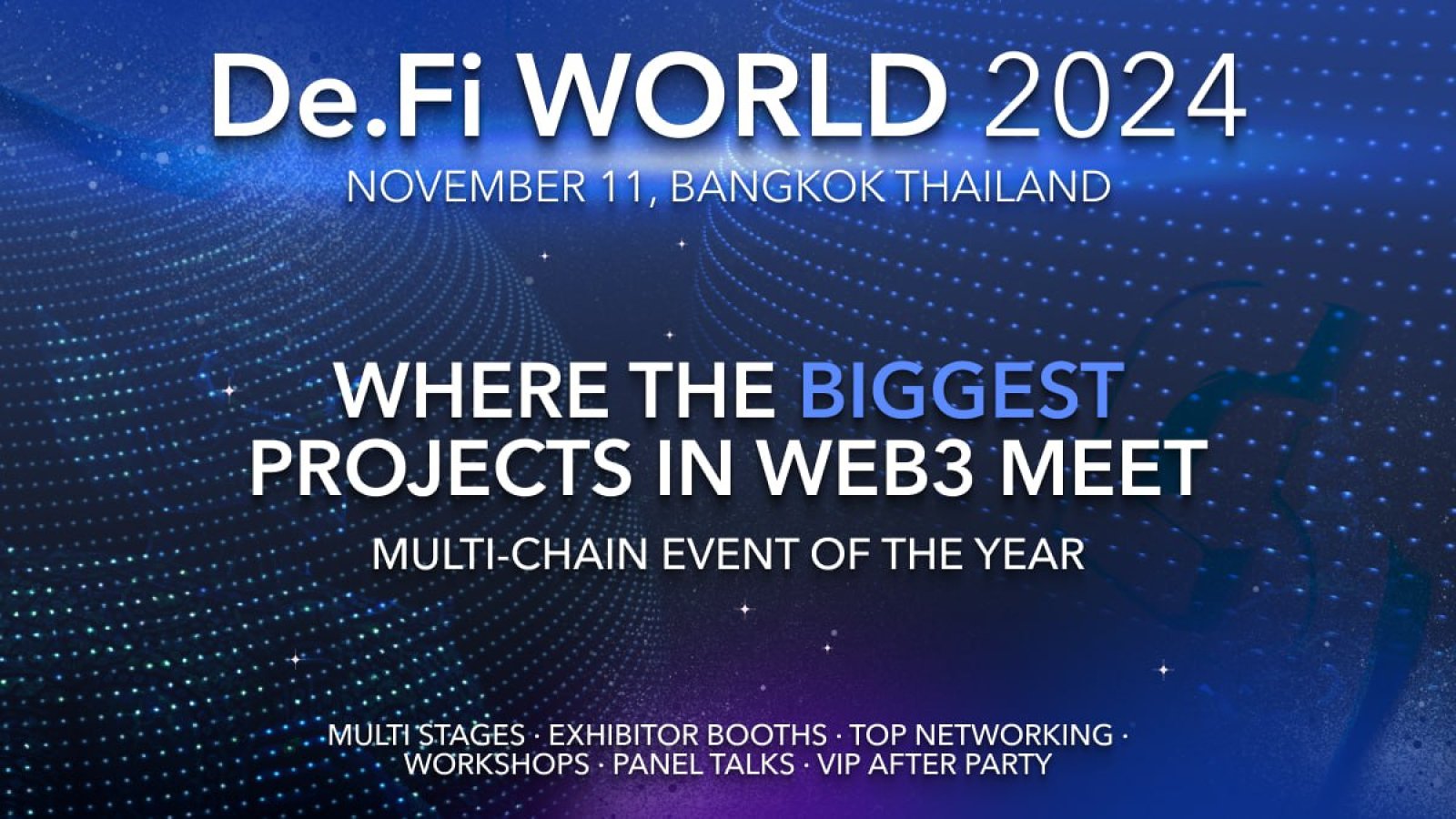 De.Fi World 2024: The Premier Gathering for Web3 Innovators in Bangkok