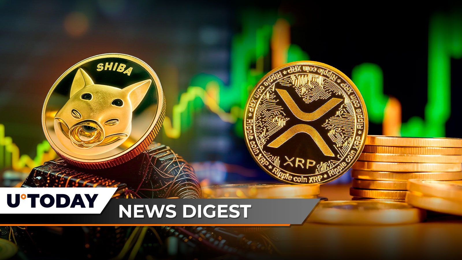 Shiba Inu on Verge of Price Tripling This Month, XRP Scores Highest Weekly Close of 2024, Key Reason Why Bitcoin Might Have Massive Q4: Crypto News Digest by U.Today