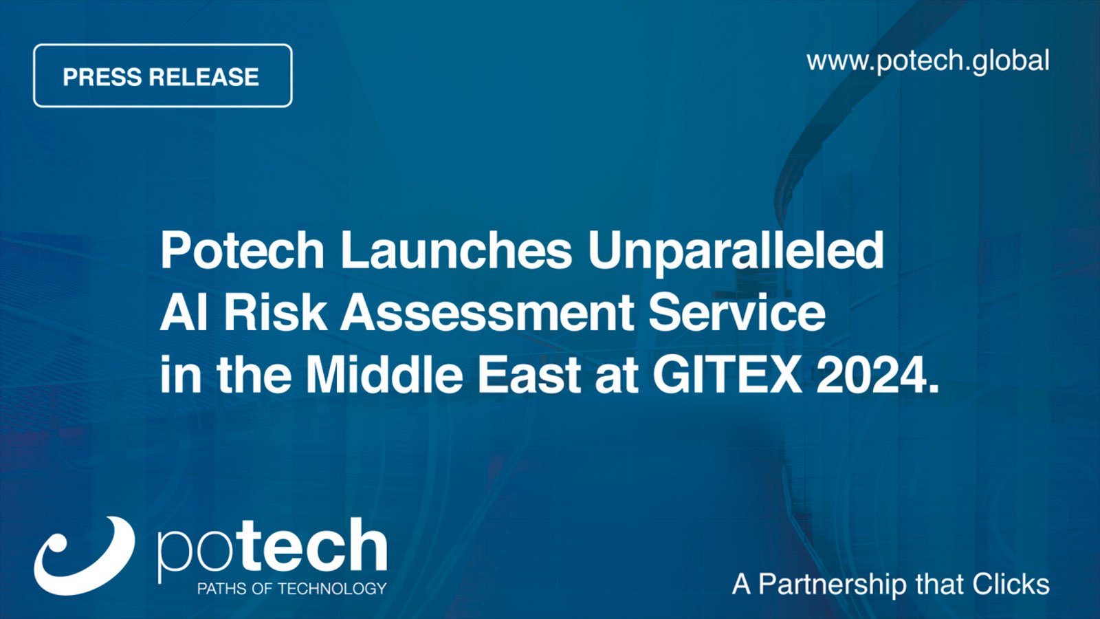 Potech Launches Unparalleled AI Risk Assessment Service in the Middle East at GITEX 2024