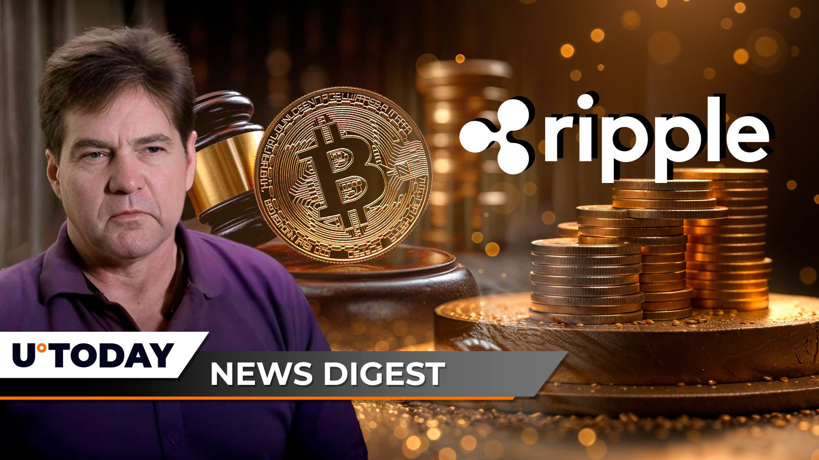 Ripple Achieves Prestigious Award, Craig Wright Files £911 Billion Suit Against BTC Core Devs and Square, Crucial Warning Issued to SHIB Community: Crypto News Digest by U.Today