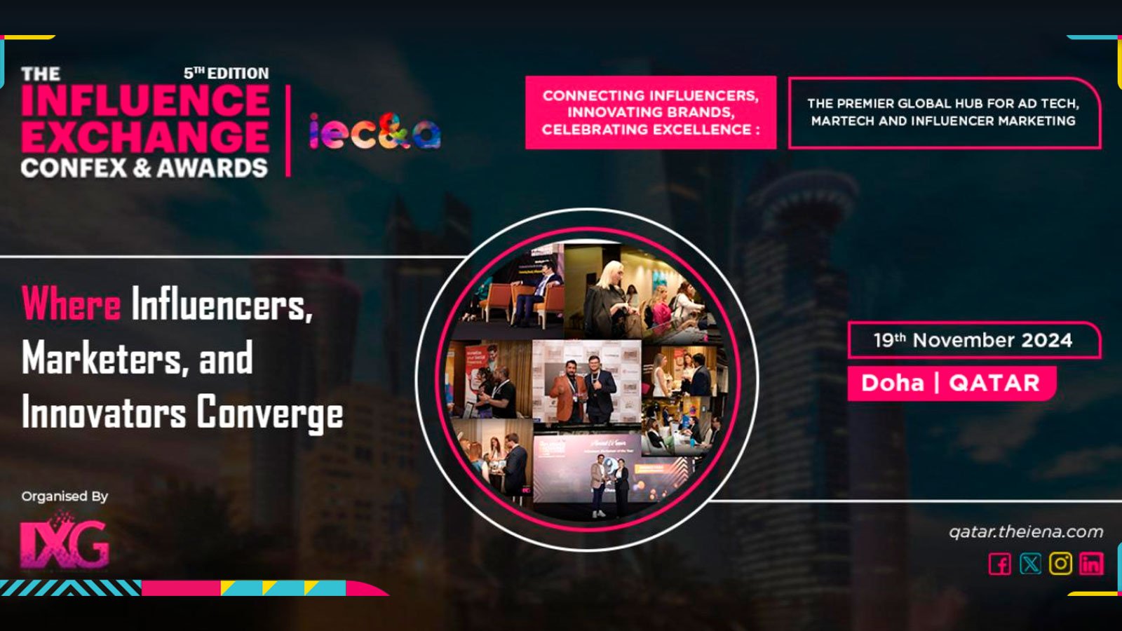 Unlock the Future of Marketing at the Influence Exchange Confex & Awards Series 2024 – Qatar