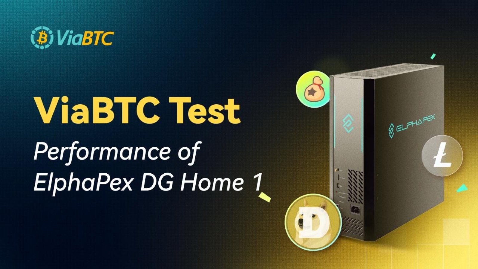 ViaBTC Test: Performance of ElphaPex DG Home 1