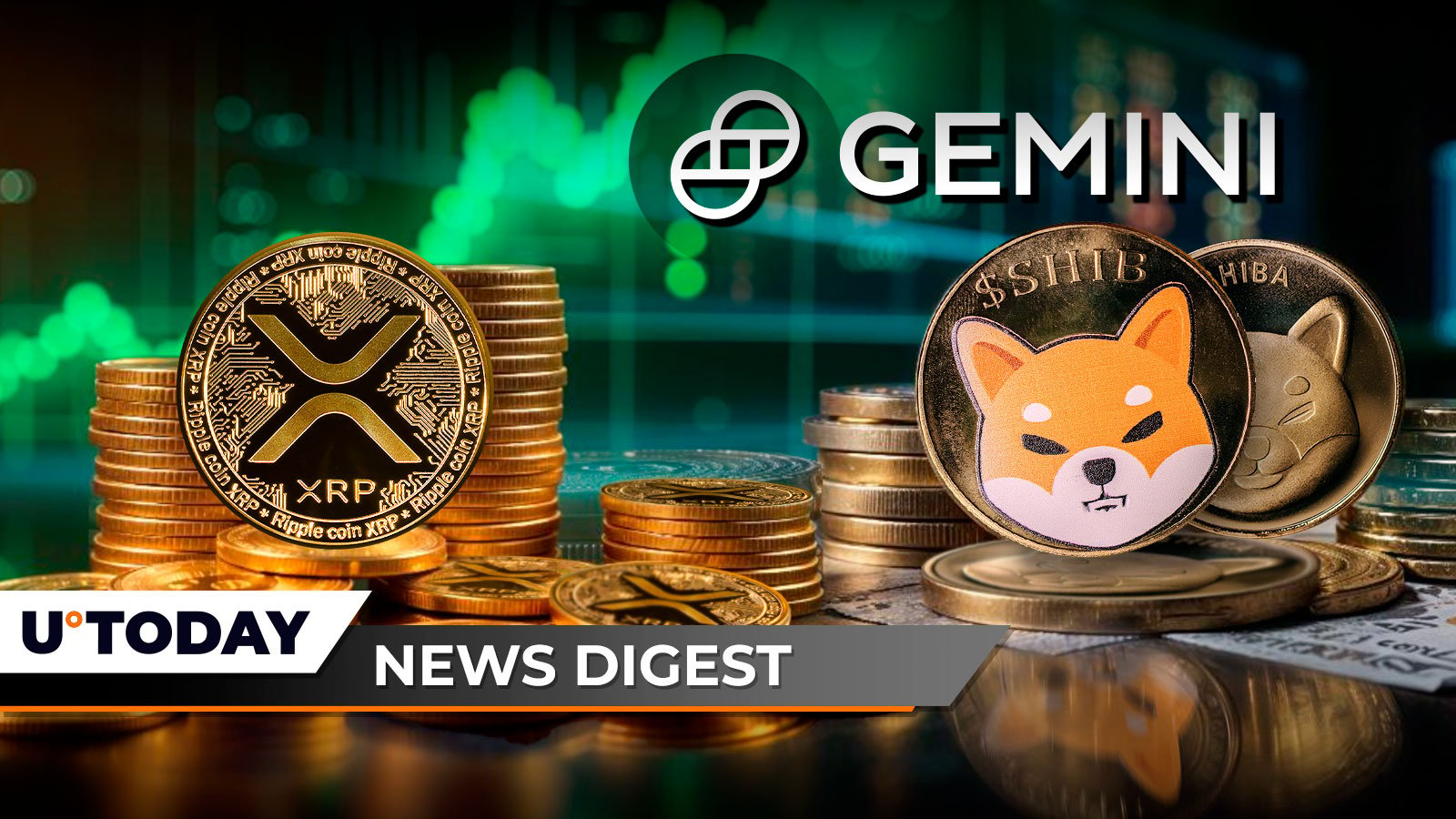 XRP Skyrockets 109% in Volume, 415% Profit Triggers Epic SHIB Trillionaire Awakening, $200,000 for Bitcoin Reality Now: Crypto News Digest by U.Today