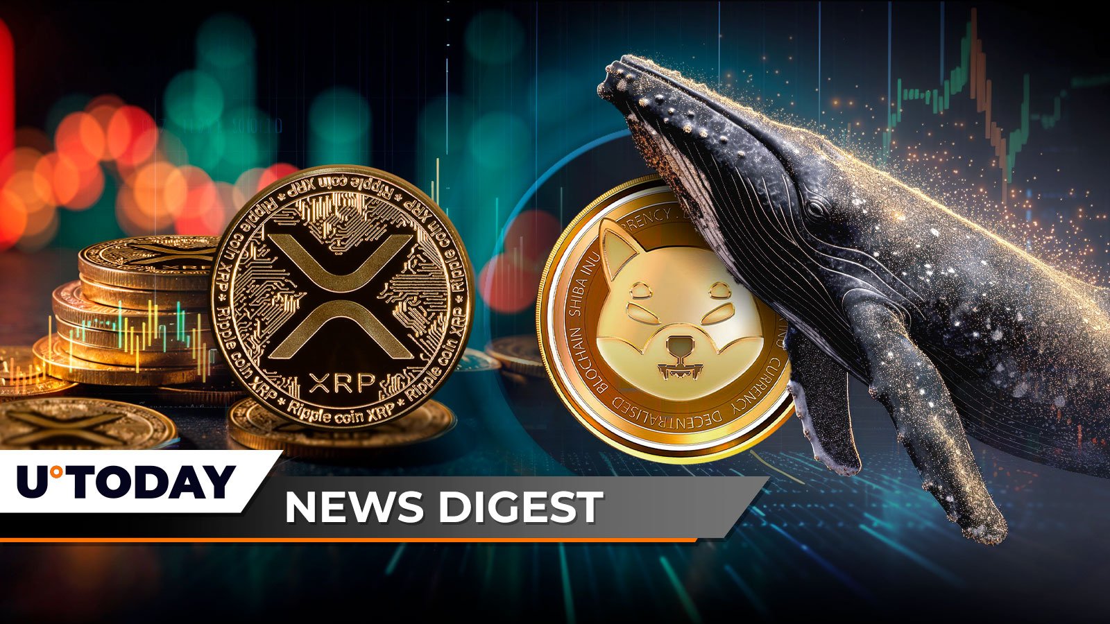 $1 for XRP Could Slip Away Soon, $2.5 Billion Mega Shiba Inu Whale Revealed, Binance Announces Six New Listings: Crypto News Digest by U.Today