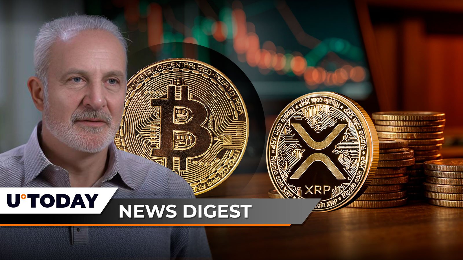 Peter Schiff Reveals Who Pumped Bitcoin to $99,180, XRP Fails to Skyrocket, Shiba Inu Burn Rate Surges 49,464%: Crypto News Digest by U.Today