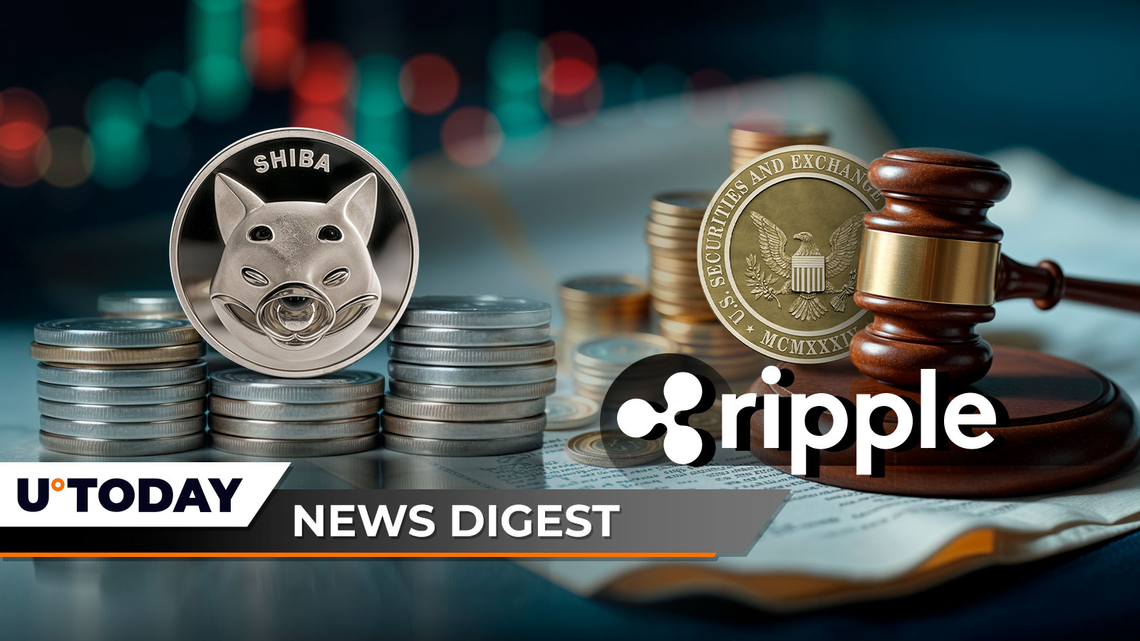 SEC Predicted to Drop Ripple Case by Former CFTC Chair, Shiba Inu Surprises With Mild Spike in This Key Metric, Bitcoin to Crash Even More, Says Schiff: Crypto News Digest by U.Today