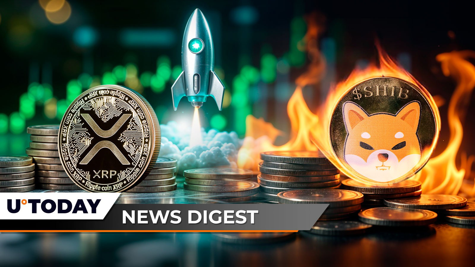 XRP Price Hits $2 in Epic Bullish Move; 1,003,000,000 SHIB Burned in Single Hour; Raoul Pal Issues Mega-Bullish Bitcoin Statement: Crypto News Digest by U.Today