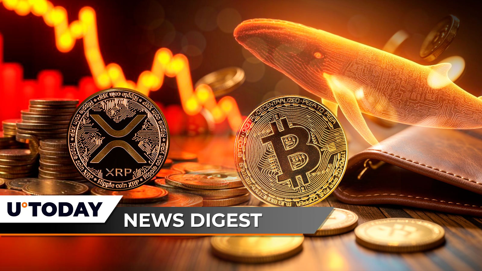 XRP Could Drop Back Below $0.60, Predicts Analyst; Ancient Bitcoin Wallet Awakens With 10,817 Profit; 2,020,624,700 SHIB Burned in Just One Hour: Crypto News Digest by U.Today