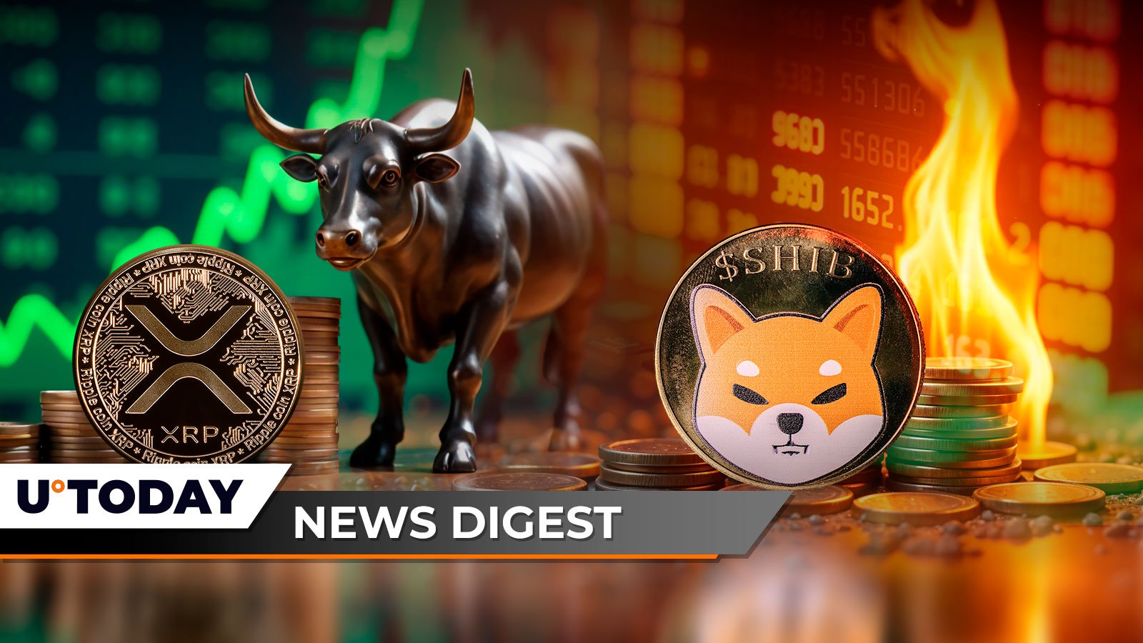 XRP Price Turns Bull Green on Christmas Eve, Shiba Inu Burns Collapse, Max Keiser Predicts $2,200,000 Per Bitcoin: Crypto News Digest by U.Today